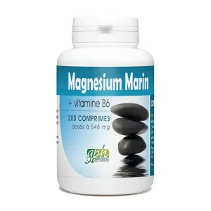 magnésium marin 550 mg 200 gélules GPH complément alimentaire anti-fatigue