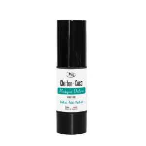 Masque visage et cou charbon coco Dentismile pot 30 g