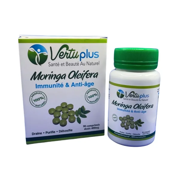 Moringa 400mg 90cp Vertuplus,moringa 400mg 90 capsules vertuplus