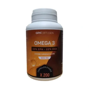 omega3 505 mg 200 capsules GPH complément alimentaire cœur