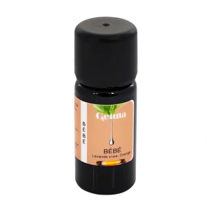 Parfum Bébé 10 ml Genna doux et naturel, flacon pour usage quotidien