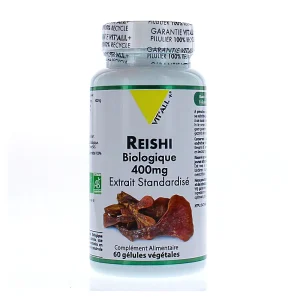 Reishi en gélules, boîte de 60 unités – Vit’all+