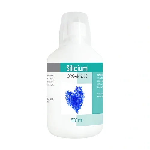 silicium organique, 500 ml GPH, complément alimentaire naturel, santé articulaire et peau