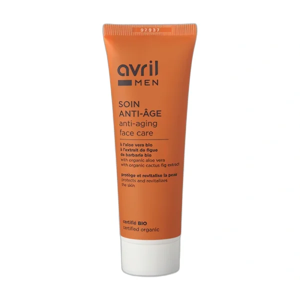soin anti-âge homme 50 ml certifié bio avril