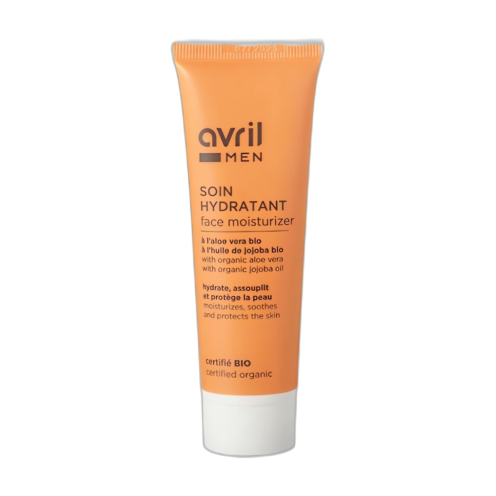 soin hydratant homme 50 ml certifié bio avril