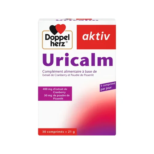 Uricalm 30 comp Doppelherz Boîte de 30 comprimés Uricalm Doppelherz 21 g