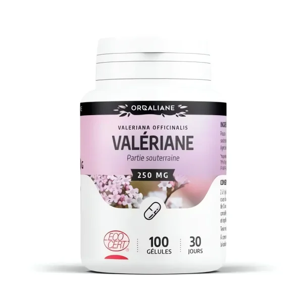 valériane 250 mg 100 gélules GPH complément alimentaire relaxation