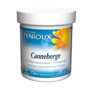 complément alimentaire canneberge 240 mg fenioux, 200 gélules