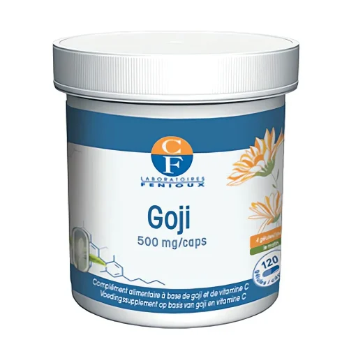 goji 500 mg 120 gelules fenioux complément alimentaire goji 500 mg fenioux, 120 gélules