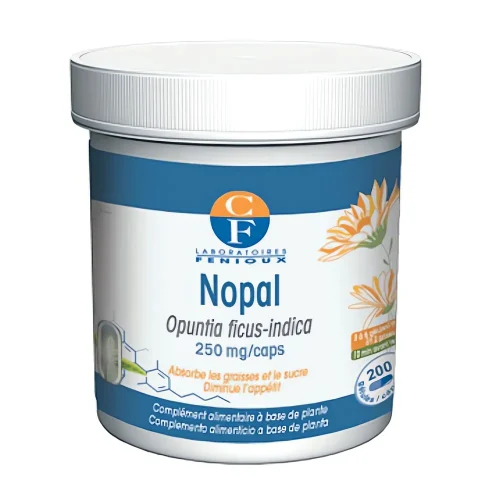 nopal 250mg 200 gelules fenioux complément alimentaire nopal 250 mg fenioux, 200 gélules