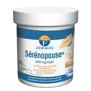 complément alimentaire sérénopause 360 mg fenioux, 200 gélules