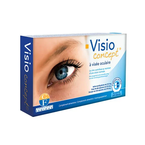 visioconcept 210 mg 60 gelules fenioux complément alimentaire visioconcept 210 mg fenioux, 60 gélules