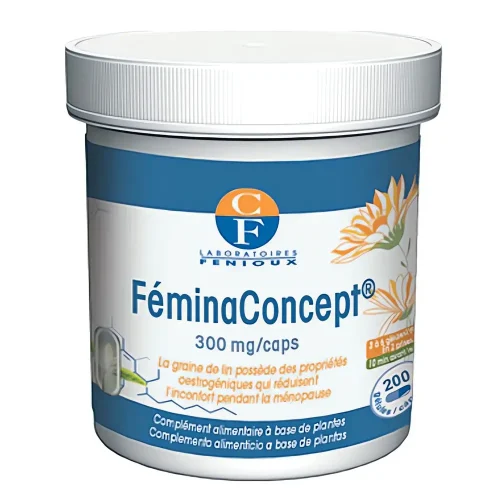 féminaconcept 300 mg fenioux pour votre bien-être sur maroc organic complément alimentaire féminaconcept 300 mg fenioux, 200 gélules