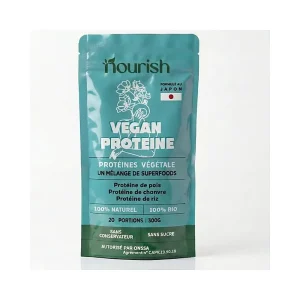 Sachet Protéine Végétale Nourish 200 g, poudre en doypack souple