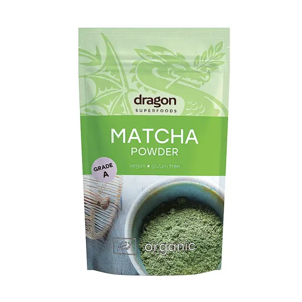 Poudre de matcha 100 % bio Dragon Superfoods