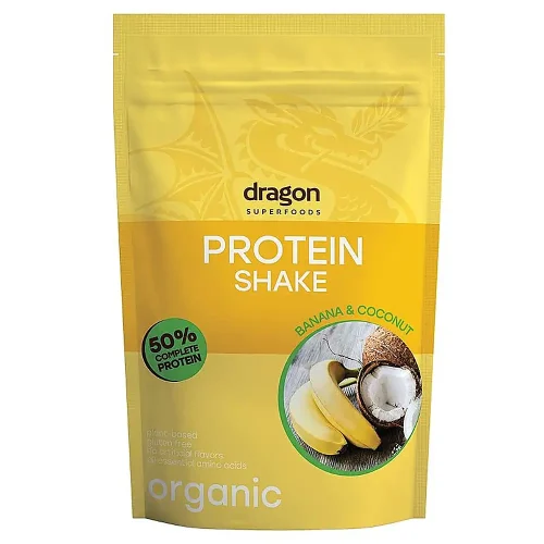 Shake protéiné banane noix de coco 450 g Dragon Superfoods