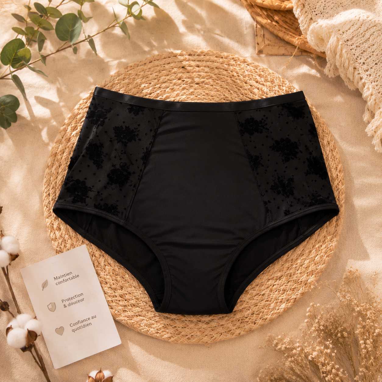 Commander votre culotte menstruelle Maroc en ligne livraison rapide