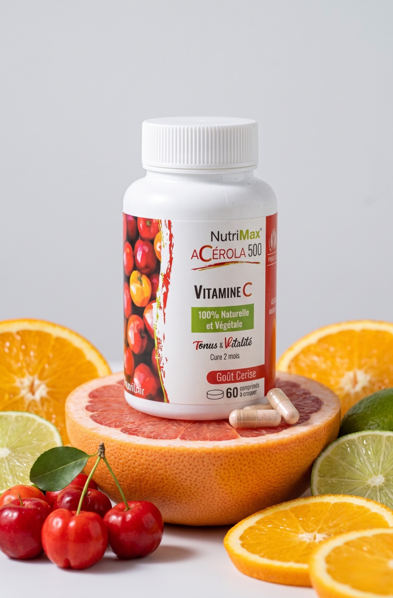 Acerola vitamine C naturelle bio meilleur complément alimentaire Maroc