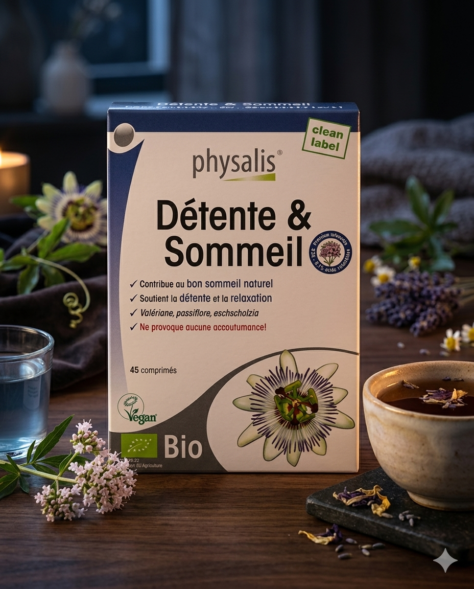 Complément alimentaire pour sommeil nuits réparatrices naturellement