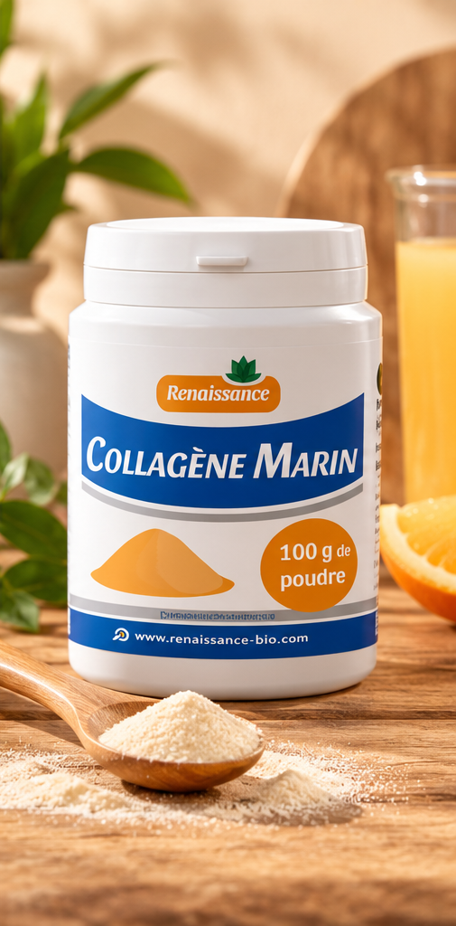 Collagène marin en poudre au Maroc